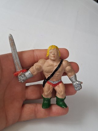 Figura He-Man PVC Años 80 bootleg