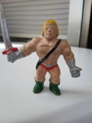 Figura He-Man PVC Años 80 bootleg