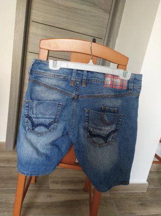 Pantalones cortos vaqueros mujer