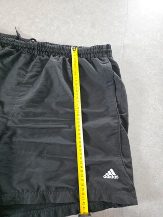Adidas Vintage Y2K Track Shorts Neri Ricamati
