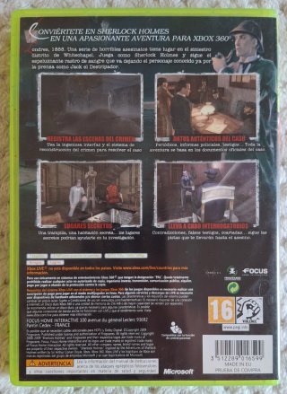 🇪🇸 Sherlock Holmes vs Jack el Destripador Xbox 3