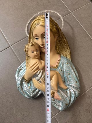 Virgen con Niño para colgar