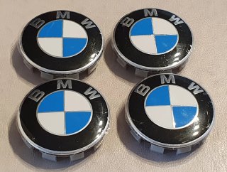 BMW TAPAS LLANTAS BUJE EMBLEMA BMW 68mm 4 unds