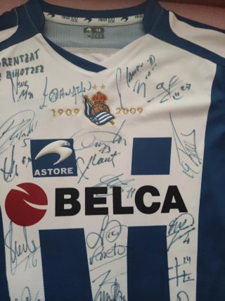 Camiseta Real Sociedad Firmada Centenario. T14