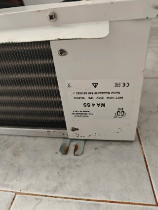 Motor y Evaporador Refrigeración embraco