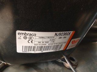 Motor y Evaporador Refrigeración embraco