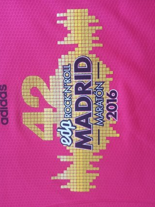 Camiseta Adidas Maratón Madrid 2016