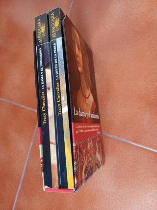 Novela histórica, dos libros  de Tracy Chevalier