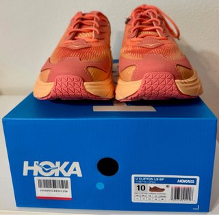 Hoka Clifton LS Vibrant Bloom Naranja Rosa, unisex
