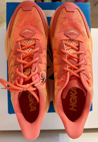 Hoka Clifton LS Vibrant Bloom Naranja Rosa, unisex