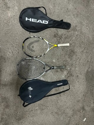Racchette da tennis HEAD e Toplife con custodie