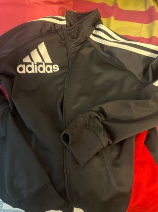 Chaqueta Adidas Vintage Y2K Negra Roja