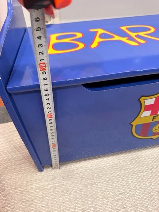 Banco baúl infantil FC Barcelona