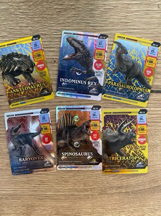 3 Cajas Selladas Jurassic World Roar Trading Card