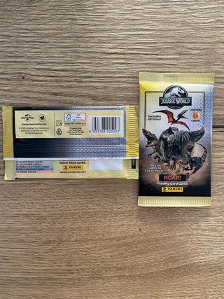3 Cajas Selladas Jurassic World Roar Trading Card