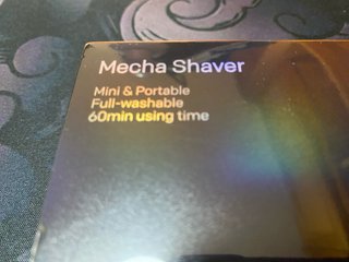 Rasuradora Eléctrica PAXA Mecha Shaver Portátil