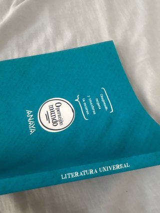 9788414311103 Literatura Universal 1 BAC Anaya