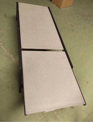 2 Tumbonas Chillvert Pisa Aluminio 203x64x43 cm