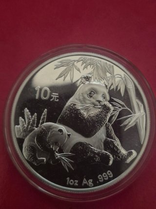 Onza de Plata Panda 2007