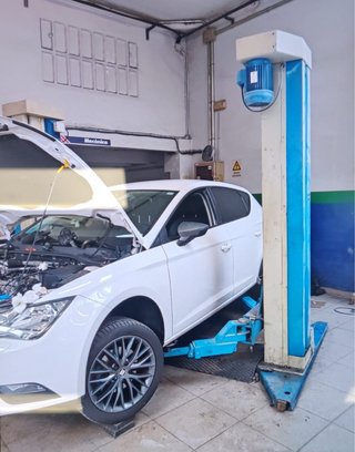 Elevador 2 columnas OMCN 4000Kg Dos motores