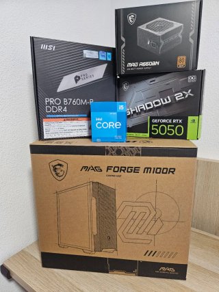 PC Gaming RTX 5050,I5,16GB RAM,SSD,PCI 4.0