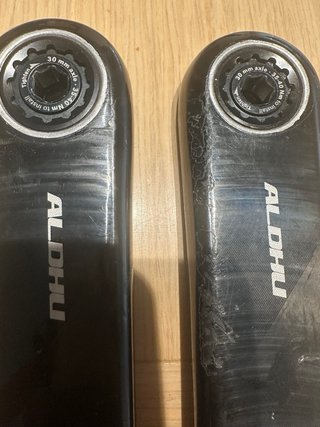 Bielas ALDHU Carbon 155mm