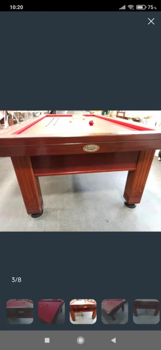 Mesa de billar carambolas profesional 7 pies casi