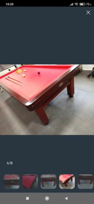 Mesa de billar carambolas profesional 7 pies casi