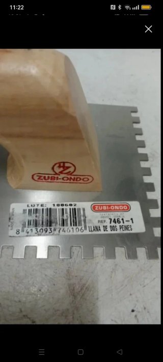 Llana de dientes zubiondo
