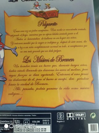 DVD Cuentos Hermanos Grimm: Pico de Loro