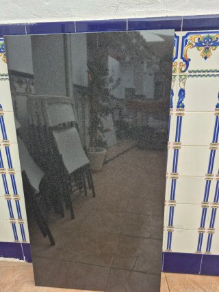 Encimera de granito negro 120x65x2