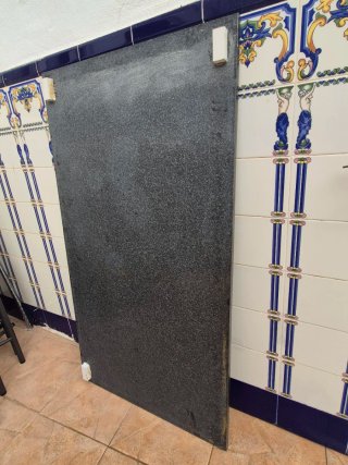 Encimera de granito negro 120x65x2