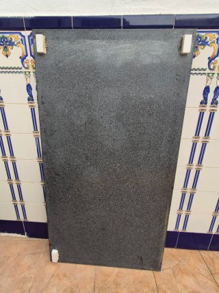 Encimera de granito negro 120x65x2