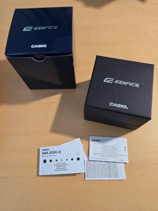 Casio Edifice EFS-S640DC Reloj Cronógrafo Solar