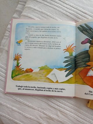El zorro y la cigüeña,la corte del león
