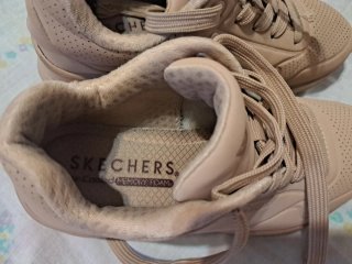 Zapatillas Skechers Mujer Beige