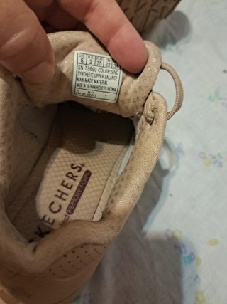 Zapatillas Skechers Mujer Beige