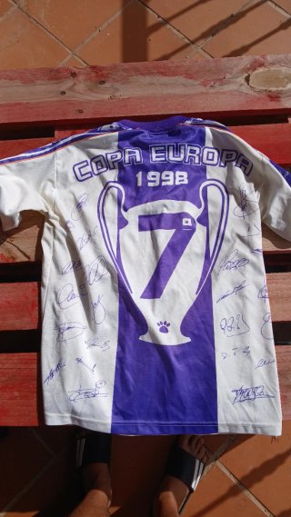 Camiseta Real Madrid Final Copa Europa 1998