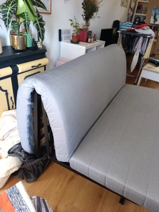 Sofá Cama Ikea Gris 140