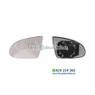Cristal+Base Espejo Retrovisor Izquierdo Asferico