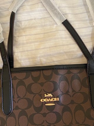 Bolso Coach Grande Marrón Nuevo