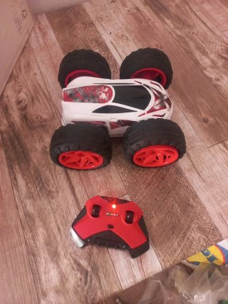 Coche RC Exost Blanco y Rojo