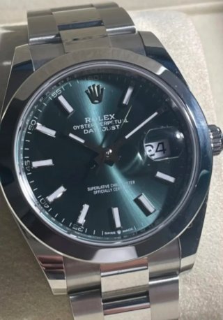 Reloj Rolex Datejust 41mm Verde 2025