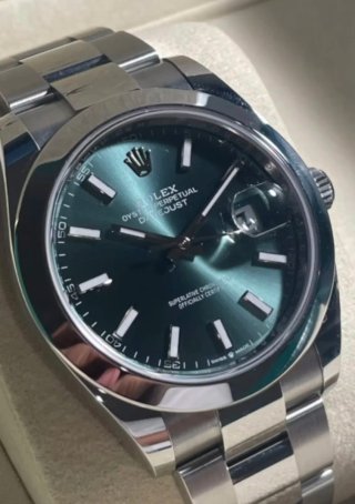 Reloj Rolex Datejust 41mm Verde 2025