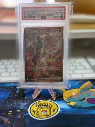 Carta Pokémon Reshiram EX PSA 10