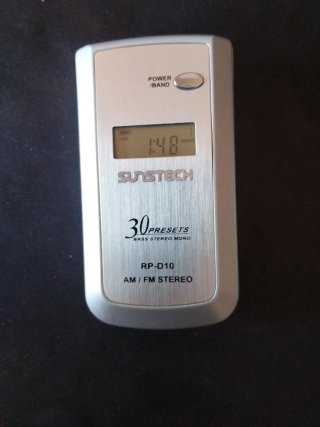 Radio Portátil Sunstech RP-D10 FM/AM