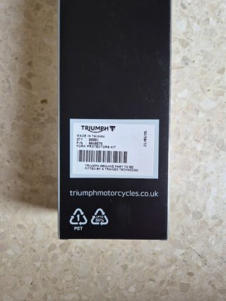 Kit protectores horquilla TRIUMPH
