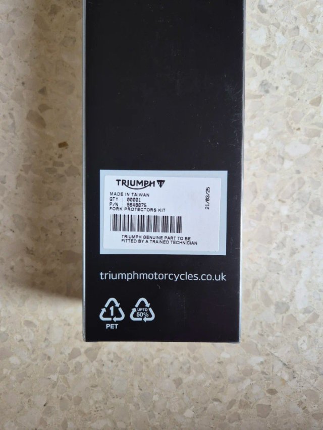 Kit protectores horquilla TRIUMPH