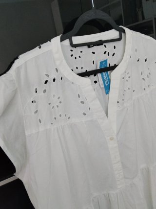 Vestido Ibicenco Blanco Talla Única