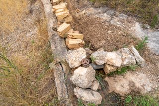 Finca llana con agua de riego